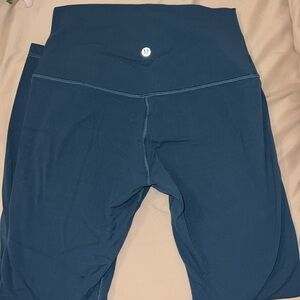Blue Lululemon Leggings